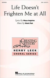 Life Doesn't Frighten Me at All SSA choral sheet music cover